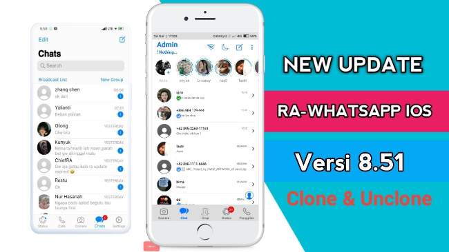 Panduan Mengubah Tampilan RA WhatsApp Seperti iPhone
