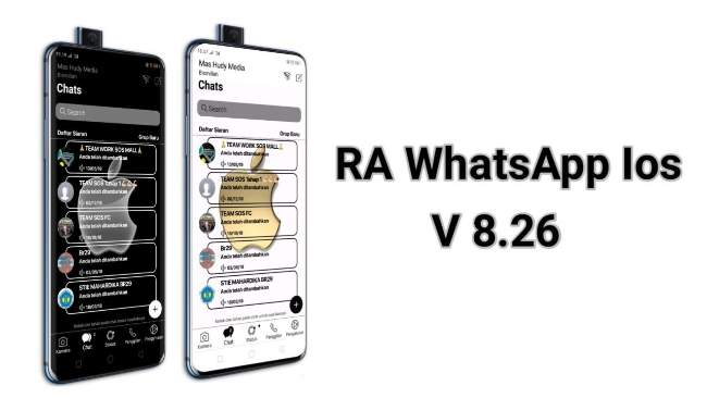 Perbedaan Antara WhatsApp Versi Original dan WhatsApp RA MOD APK