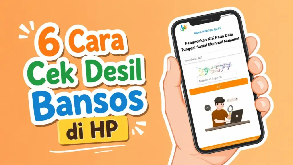 Cara Cek Desil Tanpa Aplikasi Menggunakan NIK KTP 2026